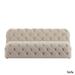 Knightsbridge II Beige Linen Tufted Chesterfield Seating by iNSPIRE Q Artisan