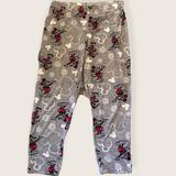 Disney Intimates & Sleepwear | Disney Christmas Mickey Mouse Pajama Pants Size L 12/14 | Color: Gray/Red | Size: L