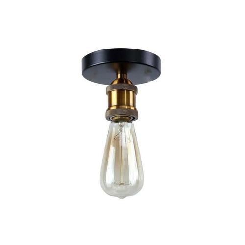 Stoex – Retro Industrie Deckenleuchte E27 Einfache Deckenlampe Vintage Kronleuchter für Wohnzimmer