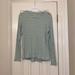 American Eagle Outfitters Tops | American Eagle Super Soft Striped Tshirt | Color: Gray/Green | Size: M