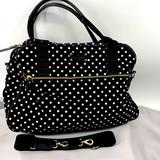 Kate Spade Bags | Kate Spade New York Black W/Spots Milla Travel Tote | Color: Black/Cream | Size: Os