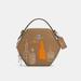 Coach Bags | Coach X Jean Michel Basquiat Hexagonal Crossbody Bag | Color: Orange/Tan | Size: Os