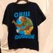 Disney Shirts & Tops | 5/$25 Disney Zootopia Chill Dude Flash Sloth Tee | Color: Blue/Brown | Size: Xlb