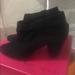 Kate Spade Shoes | Kate Spade Black Suede Boots Size 9 | Color: Black | Size: 9