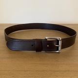 J. Crew Accessories | Jcrew Leather Belt | Color: Brown/Silver | Size: Os