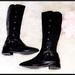 Michael Kors Shoes | Michael Kors Tall Black Leather Riding Boots | Color: Black/Gold | Size: 10