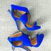 Zara Shoes | Brandnew Zara Heeled Sandals | Color: Blue | Size: 9