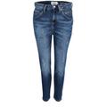 Marc O' Polo Denim Boyfriend Jeans Modell "Freja" aus Organic Cotton-Mix Damen multi/mid blue marble, Gr. 28-34, Baumwolle