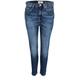 Marc O'polo Denim Boyfriend Jeans Modell "Freja" aus Organic Cotton-Mix Damen multi/mid blue marble, Gr. 26-34, Baumwolle