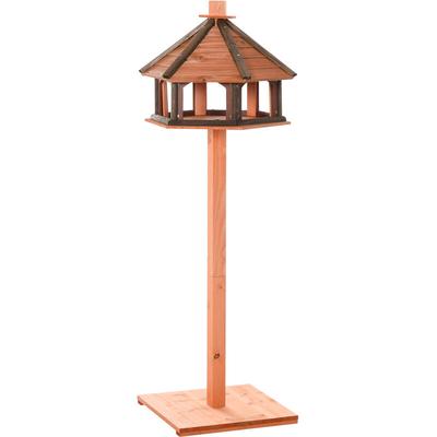 Vogelhaus hölzerner Vogelvilla Futterhaus Vogelständer Vogel-Tischvogelhaus Spielstand mit