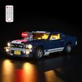 BRIKSMAX Led Lighting Kit for LEGO Creator Expert Ford Mustang - Compatible with Lego 10265 Building Blocks Model- Not Include the Lego Set…