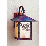 Arroyo Craftsman Evergreen 13 Inch Tall 1 Light Outdoor Wall Light - EB-9SF-AM-VP