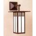 Arroyo Craftsman Glasgow 19 Inch Tall 1 Light Outdoor Wall Light - GB-9LSA-OF-BZ