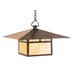 Arroyo Craftsman Monterey 16 Inch Tall 1 Light Outdoor Hanging Lantern - MH-24CL-GW-VP