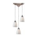 ELK Lighting Arco Baleno 10 Inch 3 Light Multi Light Pendant - 416-3WS