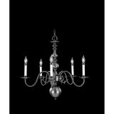 Framburg Jamestown 29 Inch 5 Light Chandelier - 9125 SP