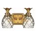 Hinkley Lighting Plantation 13 Inch 2 Light Bath Vanity Light - 5312BB