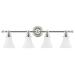 Hudson Valley Lighting Weston 33 Inch 4 Light Bath Vanity Light - 4504-PN