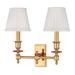 Hudson Valley Lighting Ludlow 14 Inch Wall Sconce - 6802-PB