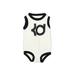 Nike Short Sleeve Onesie: White Solid Bottoms - Size 0-3 Month