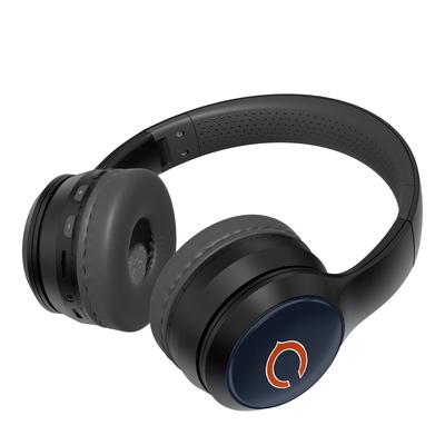 Chicago Bears Solid Design Wireless Bluetooth Headphones