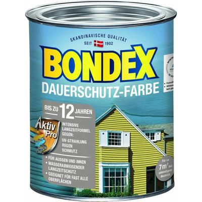 Bondex Dauerschutz-Holzfarbe Silbergrau 0,75 l - 329876