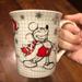 Disney Kitchen | Disney Mickey Mouse Holiday Sketchbook Mug | Color: Black/Red | Size: Os