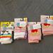 Disney Other | Lot (4) Of Baby Leg Warmers Bnwt | Color: Pink/Yellow | Size: Osbb