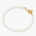 Kate Spade Jewelry | Kate Spade Pearl Drops Mini Pearl Bracelet | Color: Gold/White | Size: Os