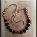 Jessica Simpson Jewelry | Jessica Simpson Black And Goldtone Bracelet Brand New | Color: Black/Gold | Size: Os