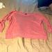 American Eagle Outfitters Tops | American Eagle Crewneck Pullover | Color: Red/Pink | Size: Xl