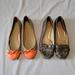 Kate Spade Shoes | Kate Spade New York Flats Bundle | Color: Gray/Orange | Size: 7.5