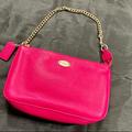 Coach Bags | Gorgeous Hot Pink Coach Shoulder Bag (Basically New) | Color: Pink | Size: Os