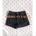 American Eagle Outfitters Shorts | American Eagle Distressed Mom Short Size 4 | Color: Black | Size: 4