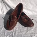 Coach Shoes | Coach Leather Driving Moccasins, Saddle | Color: Black/Brown | Size: 7.5