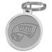 Silver Western Kentucky Hilltoppers Team Logo Split-Wire Key Ring