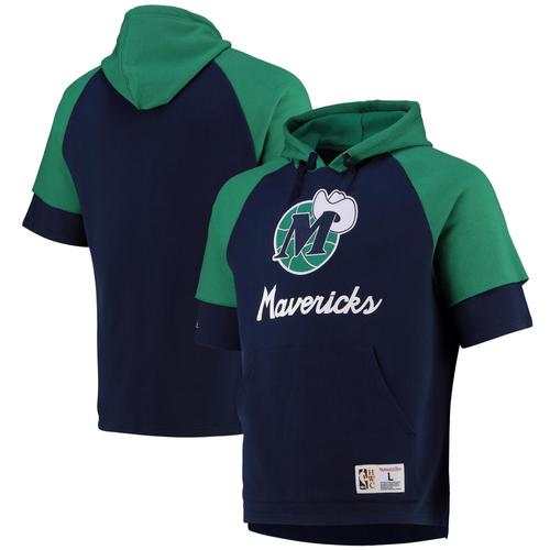 Dallas Mavericks Mitchell & Ness SS Fleece Hoodie - Herren