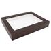 16x20 Shadowbox Wood Frames - Brown DEEP Shadow Box with a Display Depth of 3/4"