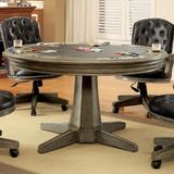 Nami Traditional Grey Solid Wood Game Table by Furniture of America