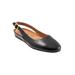 Women's Sandy Slingbacks by SoftWalk in Black (Size 12 M)