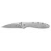 Kershaw Leek Assisted Folding Knife 3in Composite 14C28N/D2 Steel Drop Point Blade Silver 410 Stainless Steel Handle 1660CB