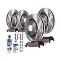 2014-2016 Chevrolet Impala Front and Rear Brake Pad and Rotor Kit - Detroit Axle