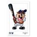 Tasmanian Devil New York Yankees 11'' x 17'' Looney Tunes Fine Art Print