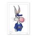 Bugs Bunny Tampa Bay Rays 24'' x 36'' Looney Tunes Fine Art Print