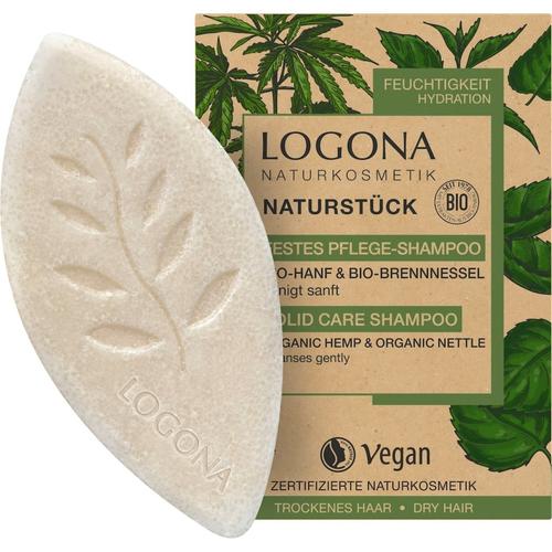 Logona - Festes Pflegeshampoo - Hanf & Brennnessel 60g Trockenshampoo