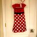 Disney Costumes | Disneyland! Minnie Mouse Costume With Ears. Super Cute | Color: Red | Size: 7/8