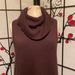 Michael Kors Sweaters | Michael Kors Cowl Neck, High Low Sleeveless Sweater | Color: Brown | Size: M