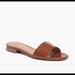 Madewell Shoes | Madewell Caren Slide Sandal In Patent Leather | Color: Tan | Size: 9