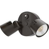 Lithonia Lighting Outdoor Dusk to Dawn Flood Light in Black | 4.3 H x 3.8 W x 8.5 D in | Wayfair HGX LED 2RH ALO 40K 120 PE DDB M2