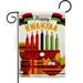 Ornament Collection Gather Kwanzaa 2-Sided Polyester 18.5 x 13 in. Garden Flag in Brown/Red | 18.5 H x 13 W in | Wayfair
